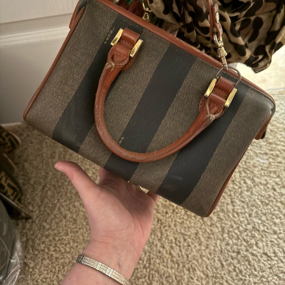 Fendi Bag with Brown Leather Accents - Picture 11 of 16